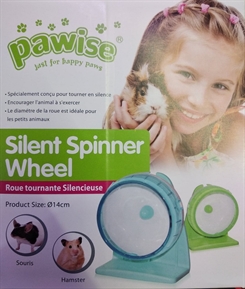 Pawise silent spinner løbehjul - Ø 14 cm